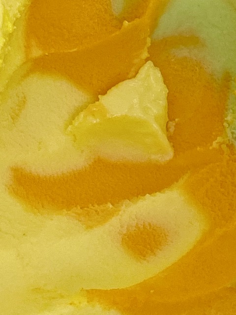 Rainbow Sherbet Ice Cream